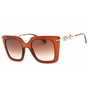 Salvatore Ferragamo Women's Sunglasses - Transparent Brown Acetate Frame | SF1041S 232