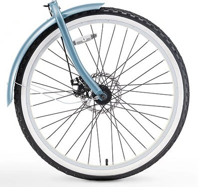 sixthreezero Around the Block Men's NEW 26" 500W 7-Speed Beach Cruiser Bicycle with Rear Rack