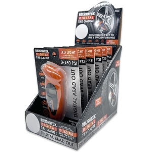 Small Digital Tire Gauge - 6 Pieces Per Retail Ready Display 24992