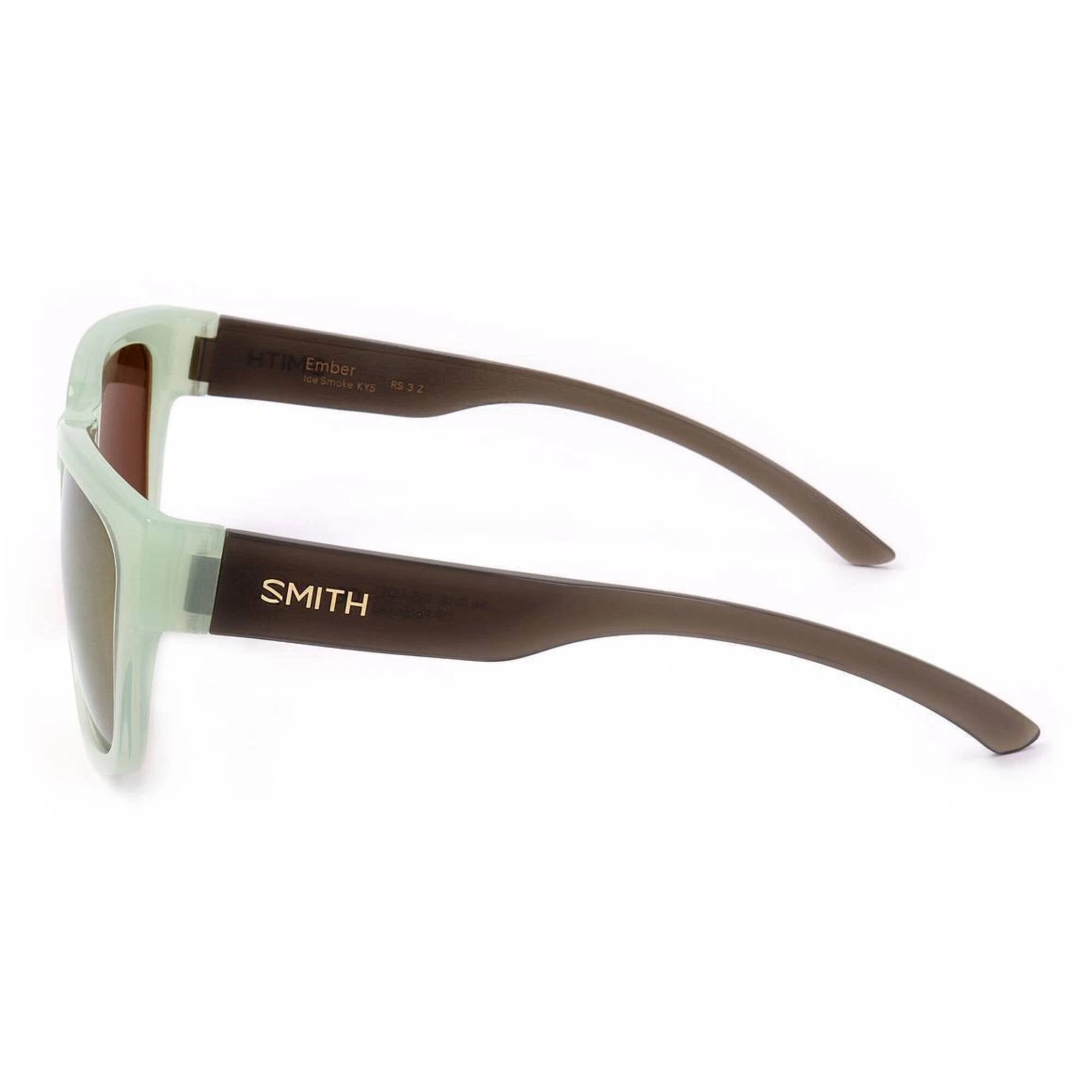 Smith Women's Sunglasses - Ice Smoke Frame Bronze Chromapop Lens | SMITH EMBER KY5/QE