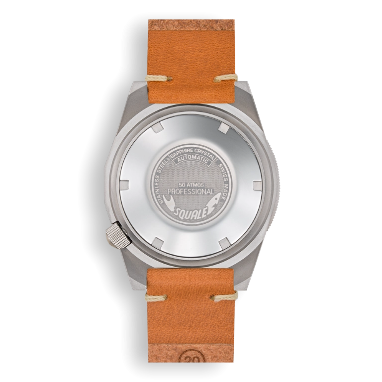 Squale 50 Atmos Blue Blasted 1521-026/A 1521BLUEBL.PC