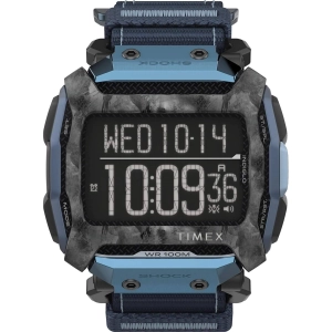 Timex Men's Watch - Command Shock Blue Fabric Strap Chrono Digital Dial | TW5M28700VQ
