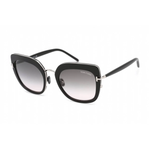 Tom Ford Women's Sunglasses - Black/Other Plastic Butterfly Shape Frame | FT0945 05B