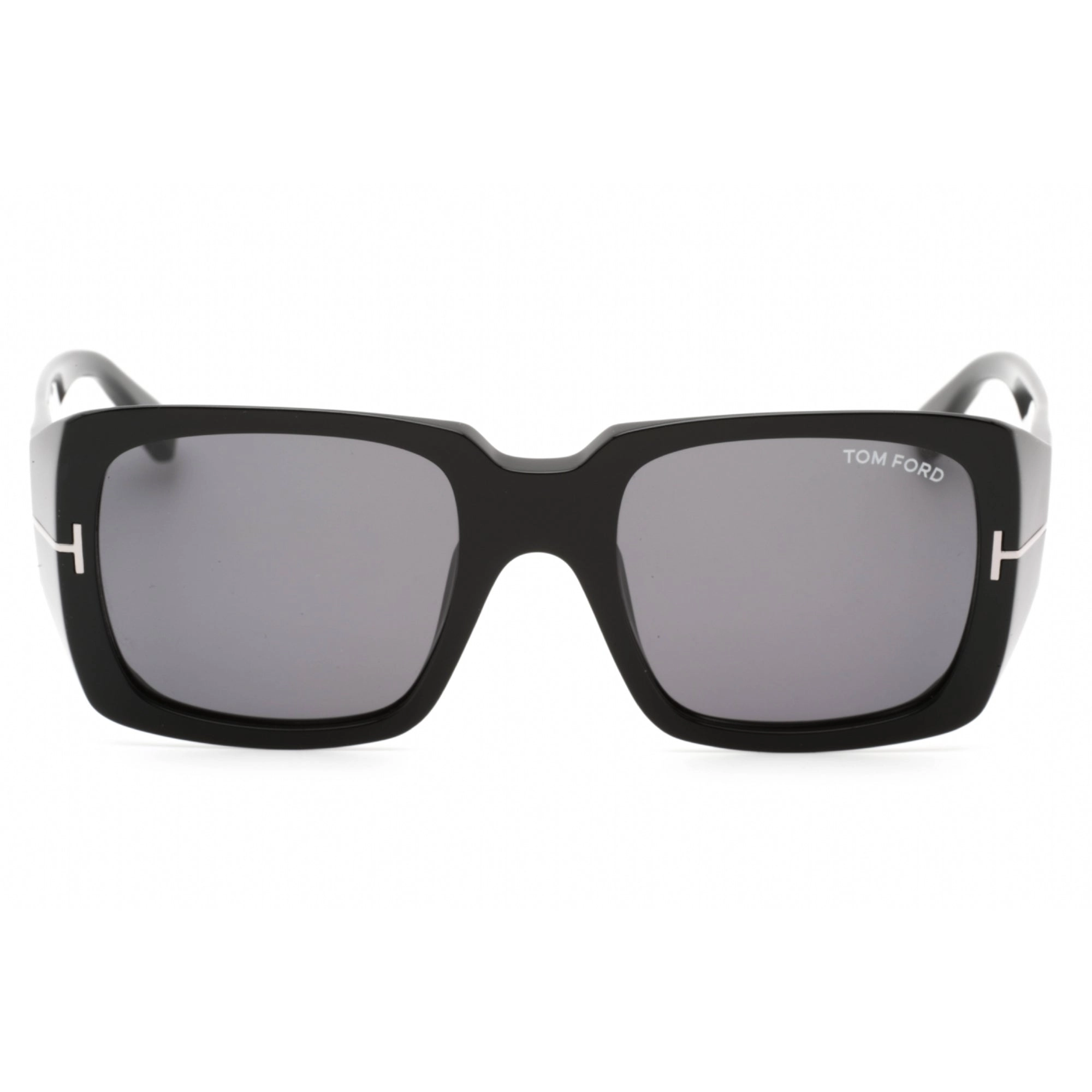 Tom Ford Women's Sunglasses - Shiny Black Plastic Square Full Rim Frame | FT1035-N 01A