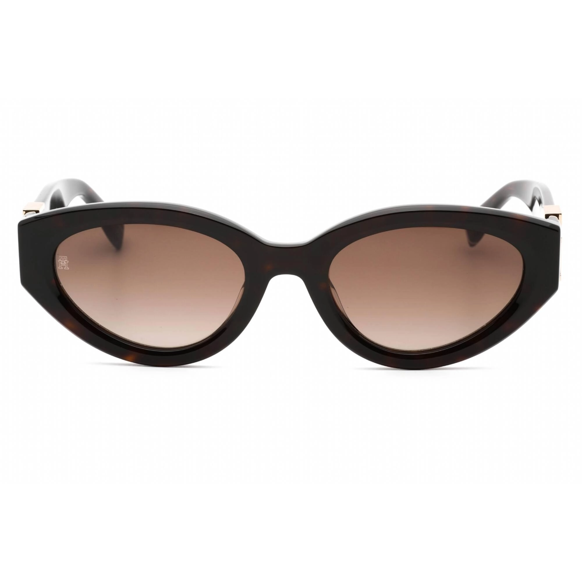 Tommy Hilfiger Women's Sunglasses - Havana Full Rim Oval Frame | TH 1957/S 0086 HA