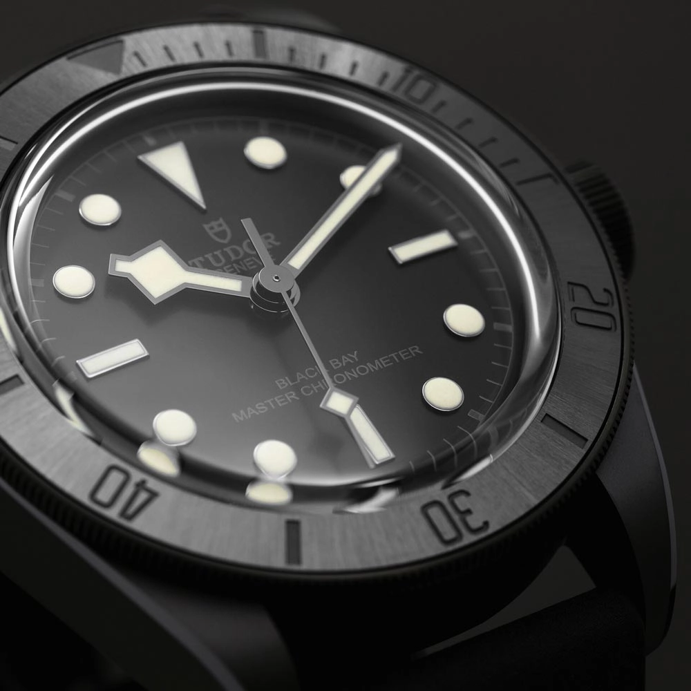 TUDOR Black Bay Ceramic 41mm Black Dial Gents Watch M79210CNU-0001