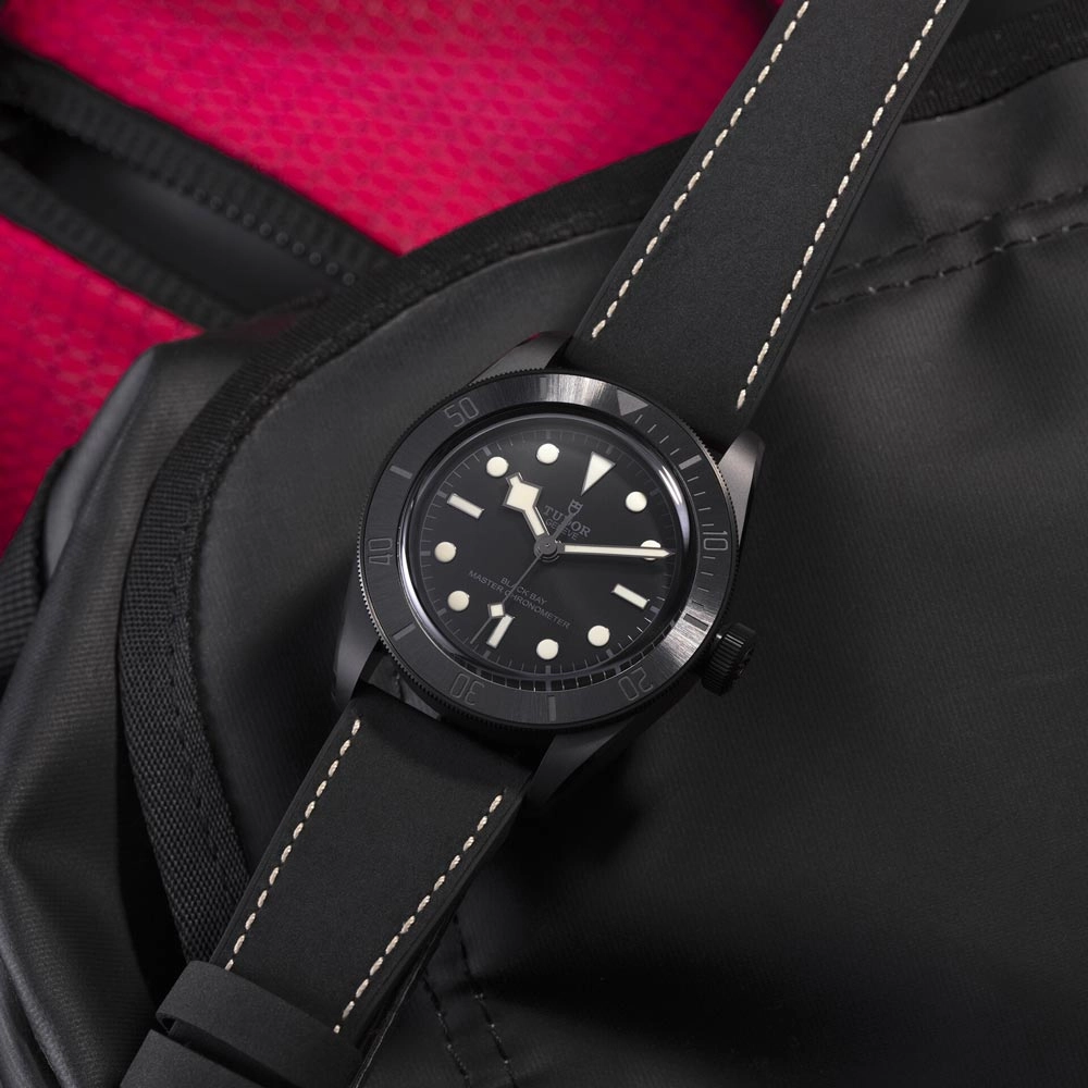 TUDOR Black Bay Ceramic 41mm Black Dial Gents Watch M79210CNU-0001