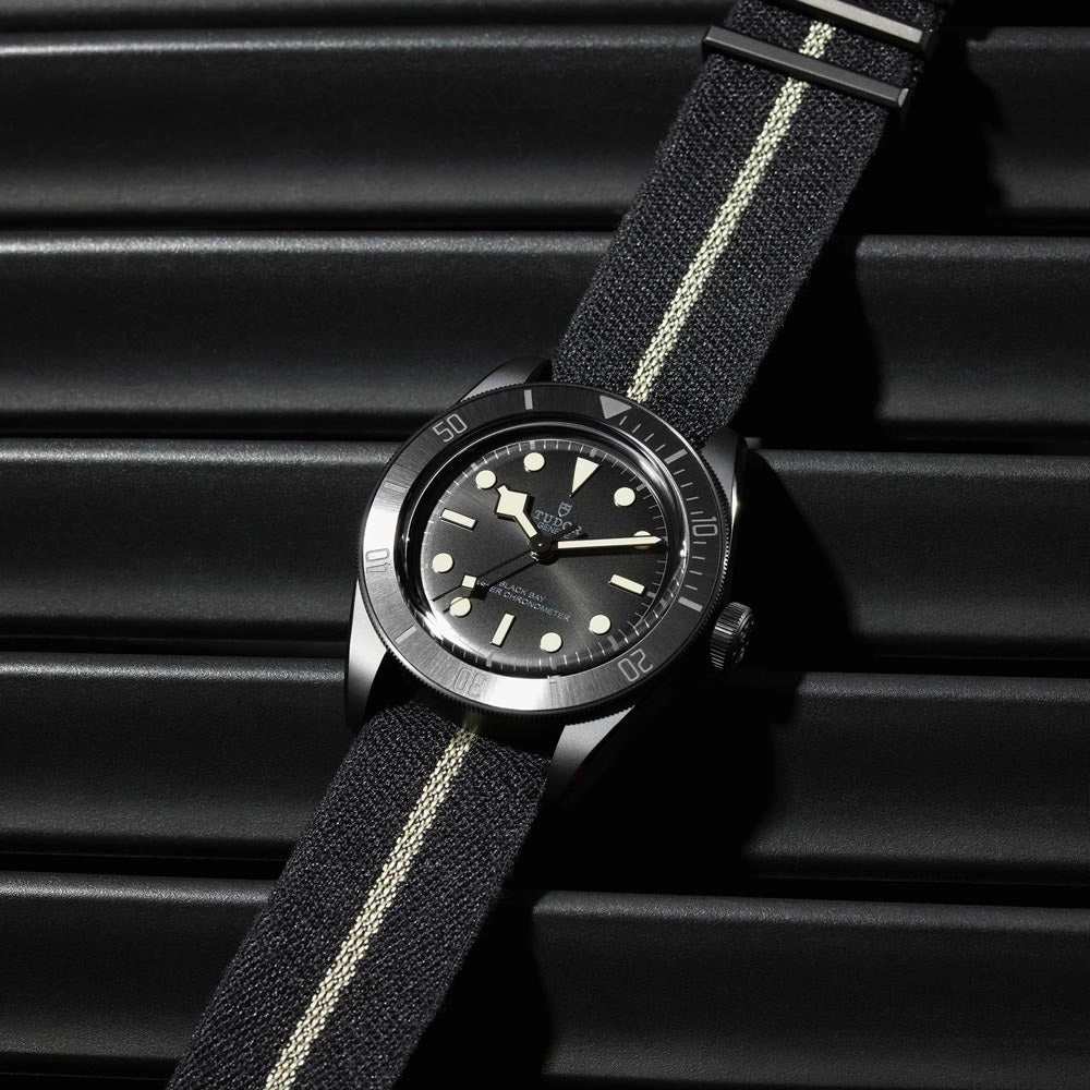 TUDOR Black Bay Ceramic 41mm Black Dial Gents Watch M79210CNU-0001