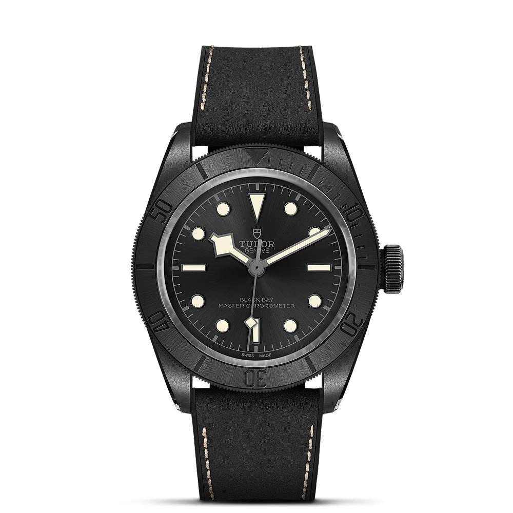 TUDOR Black Bay Ceramic 41mm Black Dial Gents Watch M79210CNU-0001