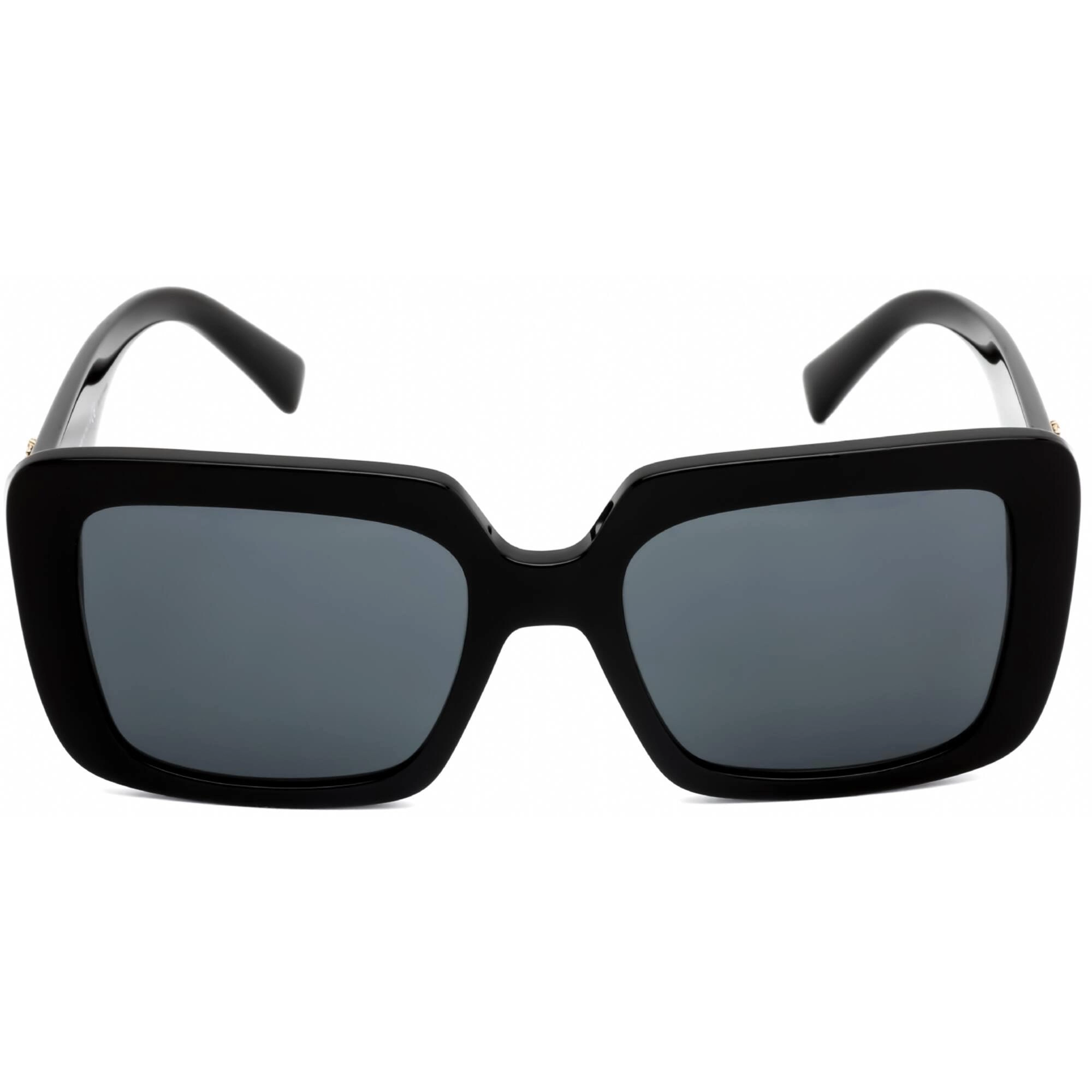 Versace Women's Sunglasses - Black Plastic Full Rim Rectangular | 0VE4384B GB1/87