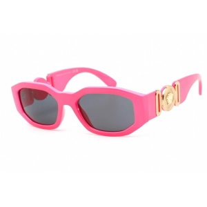 Versace Women's Sunglasses - Full Rim Pink Plastic Oval Shape Frame | VE4361 531887